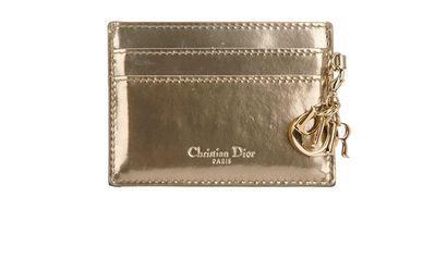 Christian Dior Lady Dior Card Holder, front view